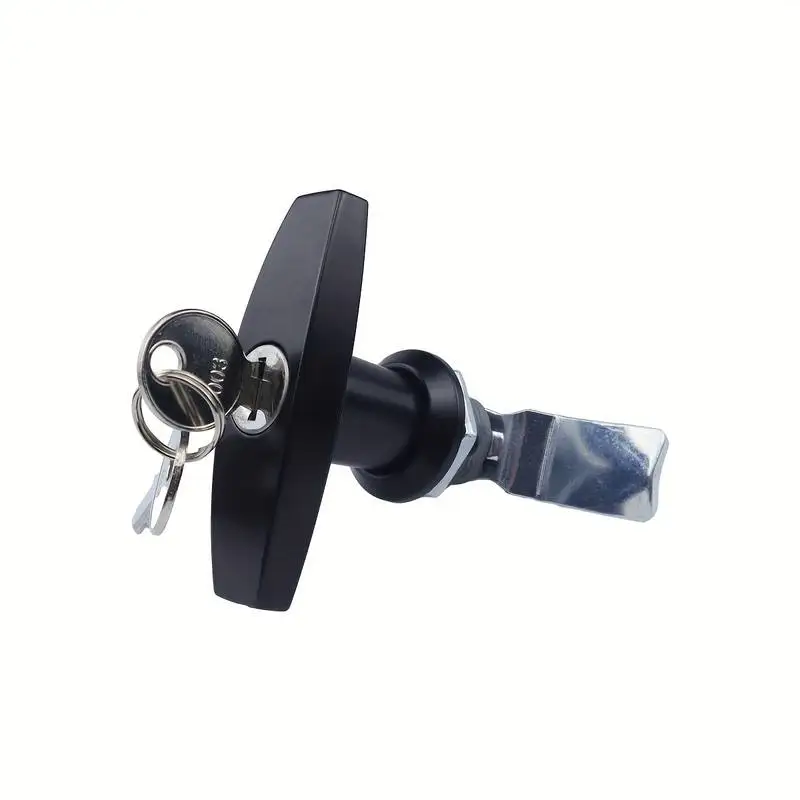 

Противоугонные замки с Т-образной ручкой и ключами, Т-образная ручка, замок для гаражных ворот для распределительного шкафа, каравана, прицепа, автофургона