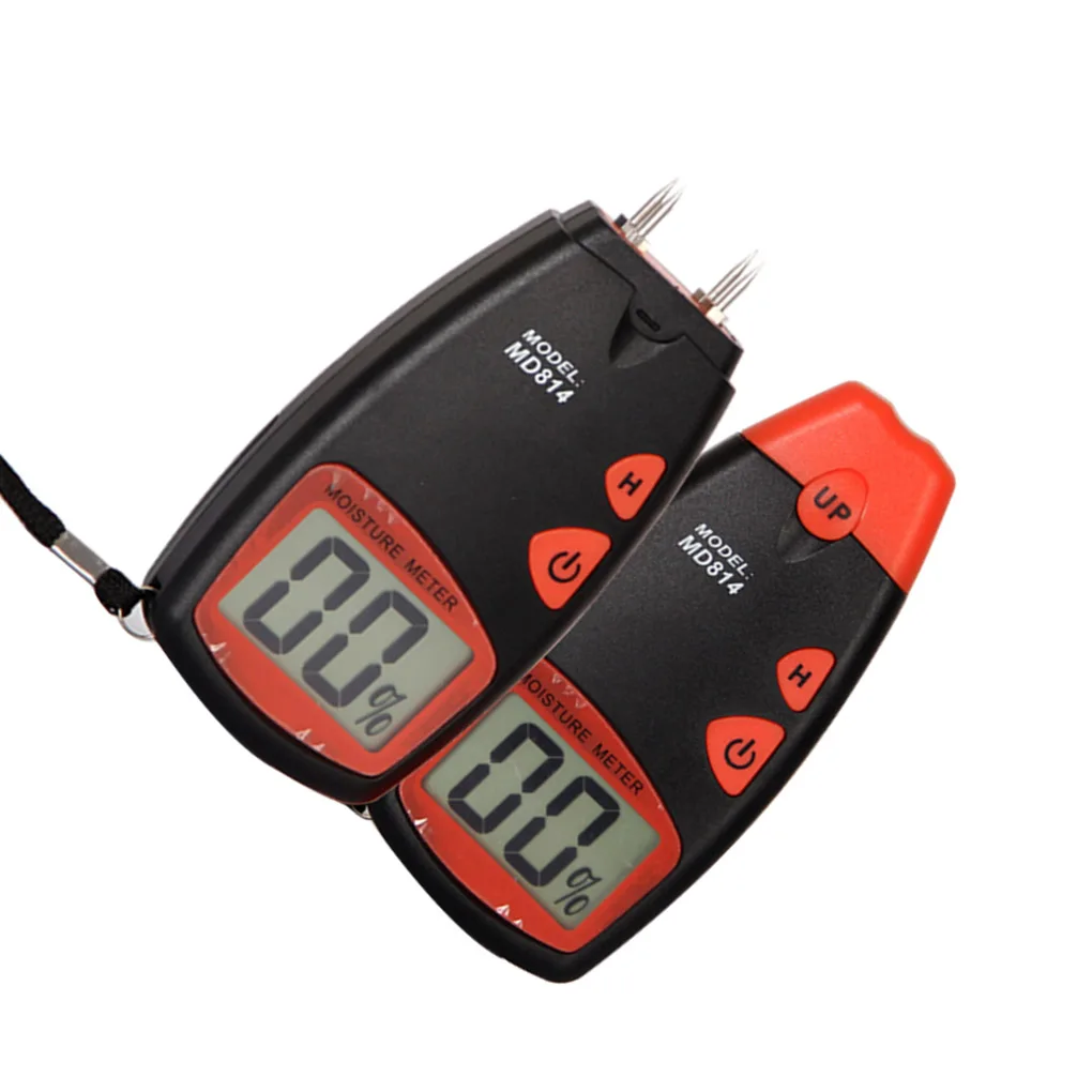 

Измеритель влажности деревянных блоков, портативный прибор для измерения влажности древесины с цифровым ЖК-дисплеем