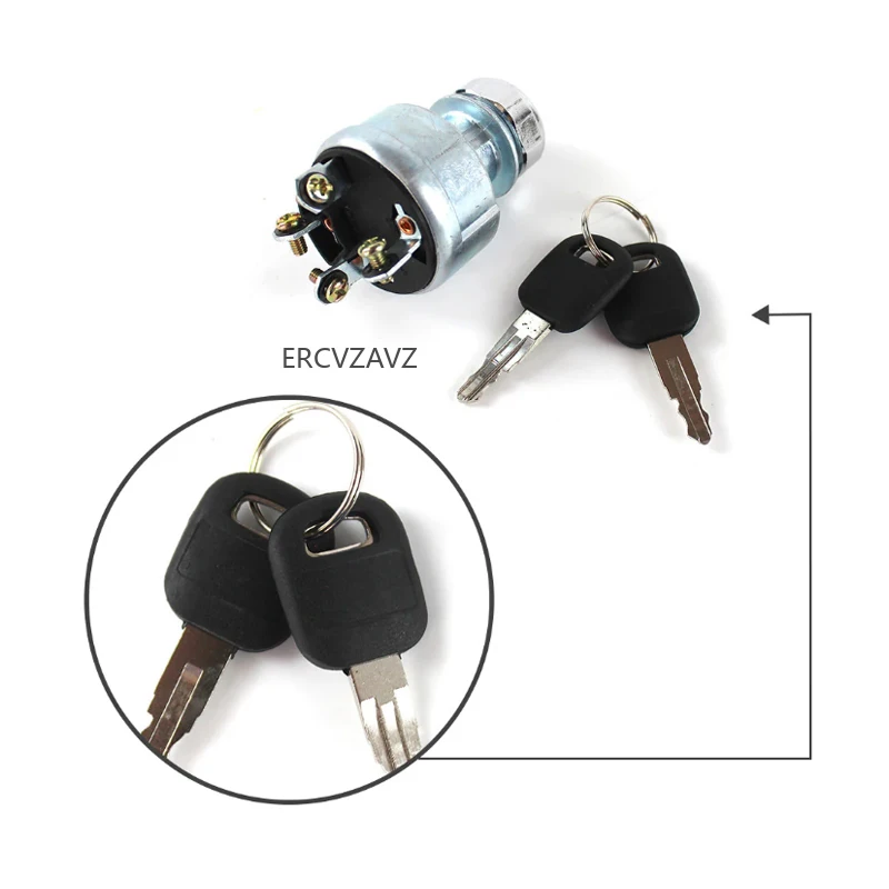 4-проводной переключатель зажигания стартера экскаватора 9G7641 9G-7641 для Caterpillar Cat