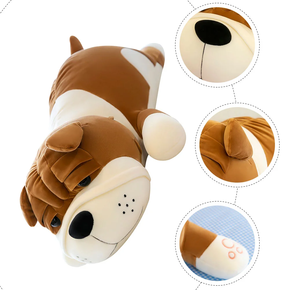 Плюшевая мягкая игрушка Shar Pei удобные декоративные подушки кровать