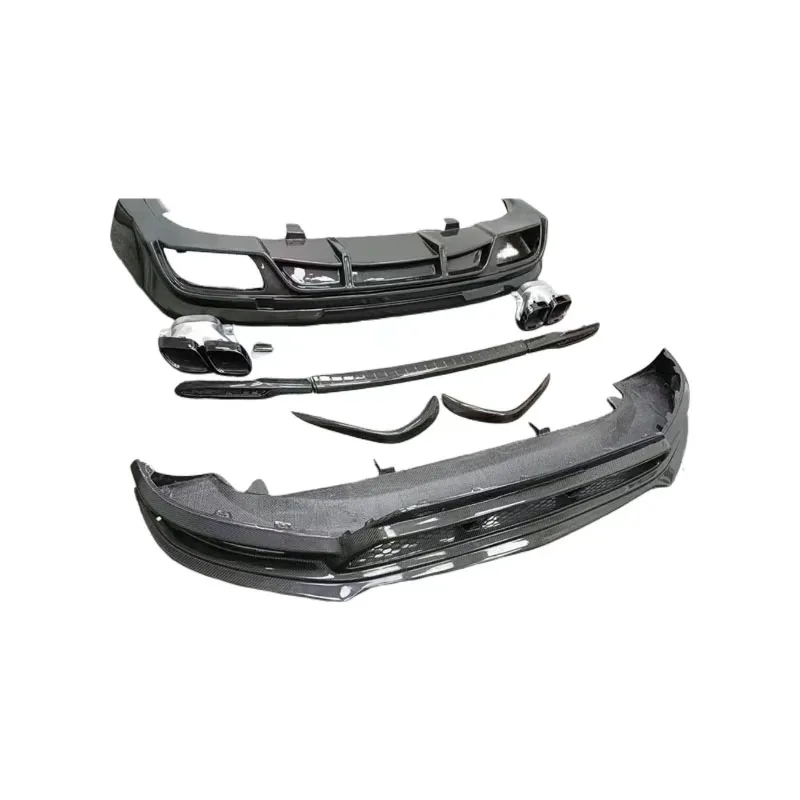 YICKU новый продукт запуск для Mercedes-Benz GLS обновленный LD-стиль передняя губа задний