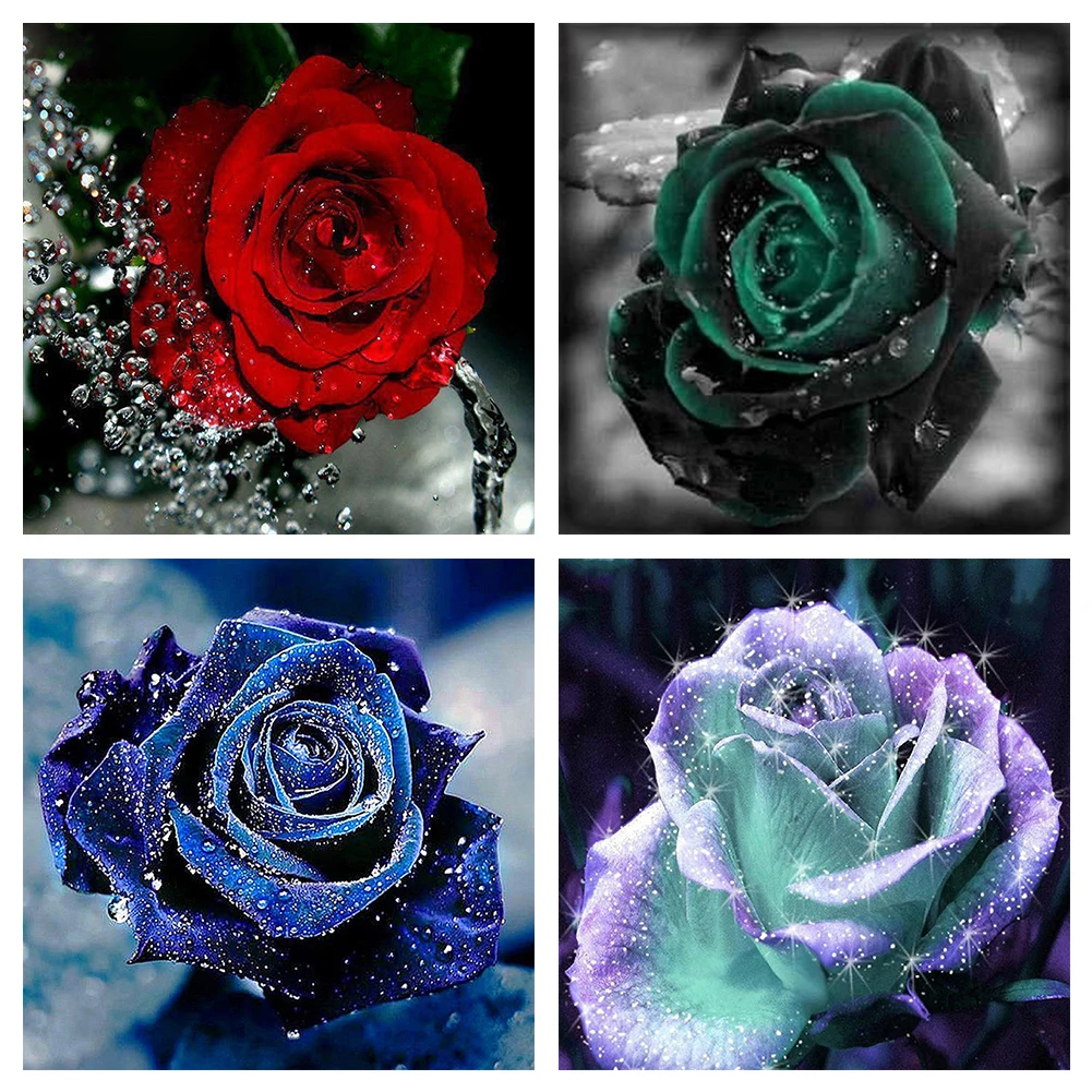 

Набор для алмазной вышивки «Роза», 2023