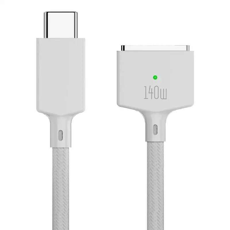 

Magnetic 3 Cable 140W 2m Universal Type-c Data Cables Audio Data Transfer Cord Flexible Bendable PD Fast Charging Extension