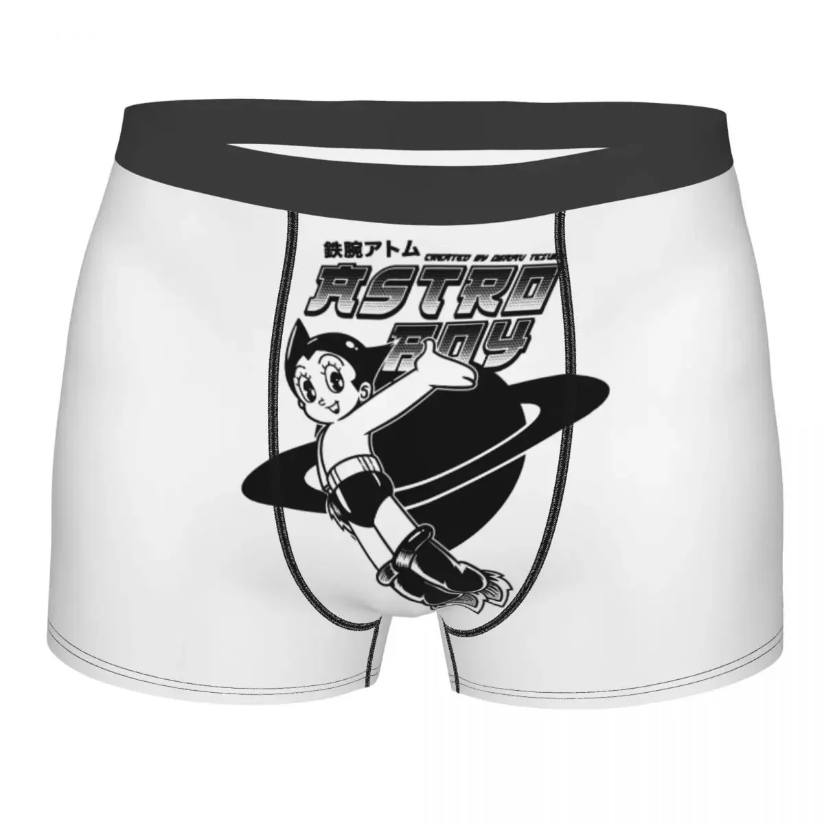 Мужское нижнее белье Mighty Atom аниме боксеры астромальчика дизайнерские дышащие
