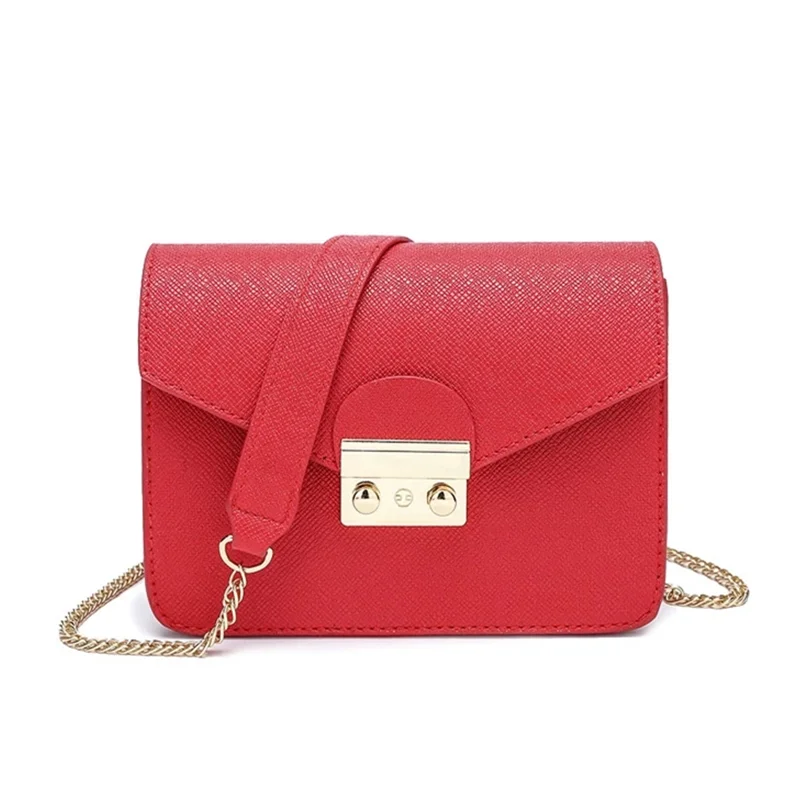 

Brand Women's Small Shoulder Bags Summer Messenger Bags Ladies Simple Handbag Chain Female Crossbody Flap Bag Women Clutch Bags