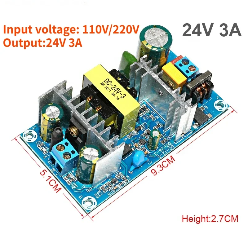

Импульсный источник питания 110В/220В 12В/24В/36В/48В 4A 9A