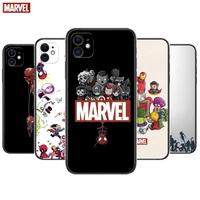 marvel comics phone cases for iphone 13 pro max case 12 11 pro max 8 plus 7plus 6s xr x xs 6 mini se mobile cell