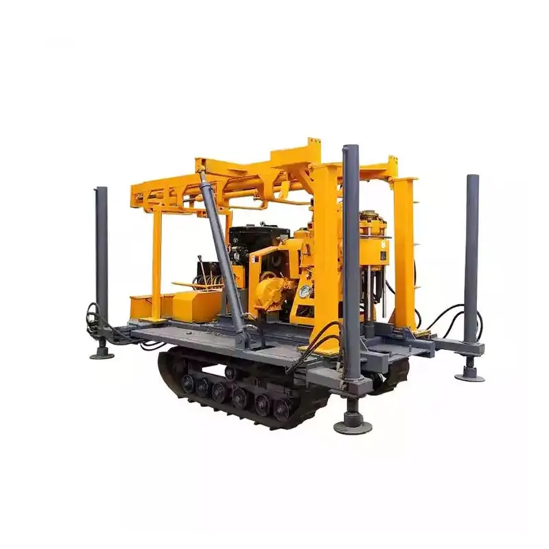 

Crawler Mounted Geotechnical Soil Drilling Rig Diamond Core Drill Rig Water Well Hydraulic Drilling Machine For Sand Stone