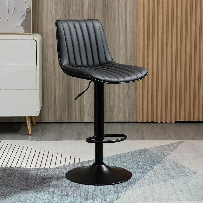 Дизайнерский акриловый барный стул минималистичный обеденный высокий стол