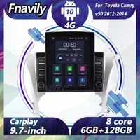 fnavily 9 7%e2%80%9c android 10 car radio for toyota camry v50 video navigation dvd player car stereos audio gps dsp bt wifi 2012 2014