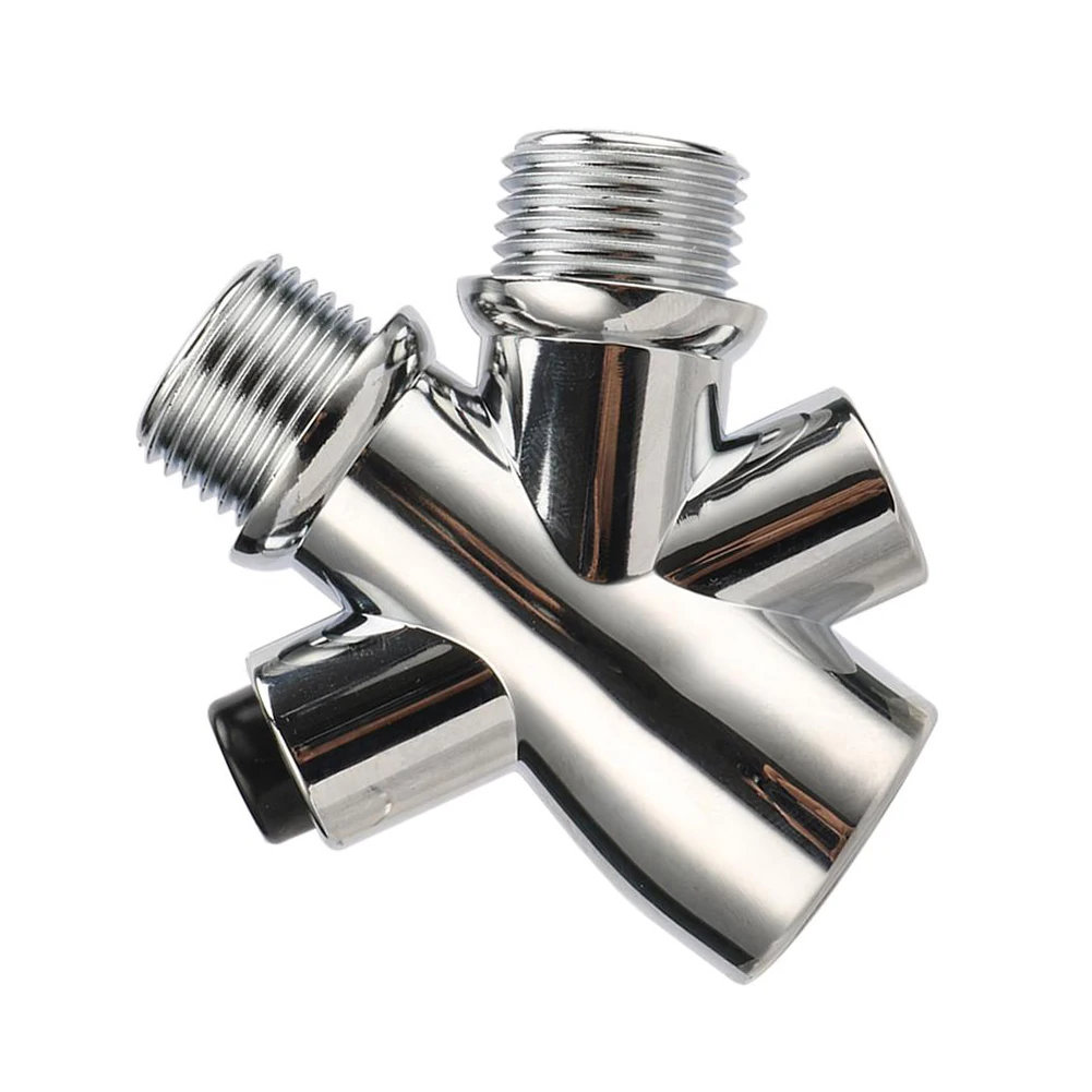 

1/2" Threaded Water Separator Mixing Valve Fitting Shower Head In And Out Water Dispenser Adapter Pipe Aquarium Accessories
