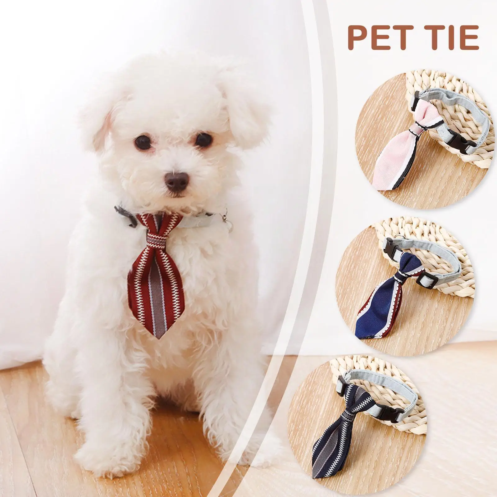 

Pet Tie Dog Cat Bow Tie Pet Grooming Supplies Adjustable Puppy Dog Cat Bow Tie Pets Necktie Accessories For Party Wedding F0N3