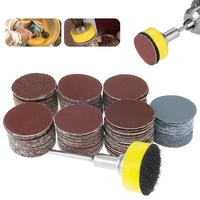 100pcs 1inch 25mm sanding discs pad 100 3000 grit abrasive polishing pad kit for dremel rotary tool sandpapers accessories
