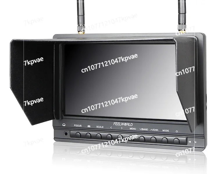 7 &quotВысокая яркость 1000cd/m Sun читаемый FPV монитор Встроенный аккумулятор Двойной 5 8G