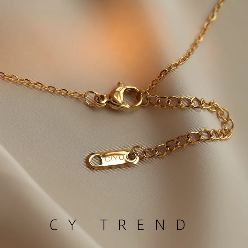 H Necklace Women Senior Choker Sweater Birthday Gift for Girlfriend Autumn and Winter