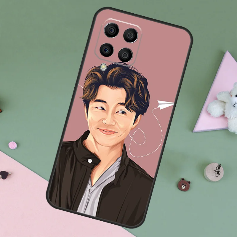 Чехол Kpop Gong Yoo для Samsung Galaxy M35 M55 M15 M12 M13 M14 M34 M54 M33 M53 M21 M31 M11 M32 M52 M06 M16