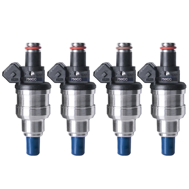 

4Pcs New 750Cc Fuel Injector Nozzle For Honda D16 D18 B16 B18 B20 F22 H22 H22A 42LB B D H Series Engines