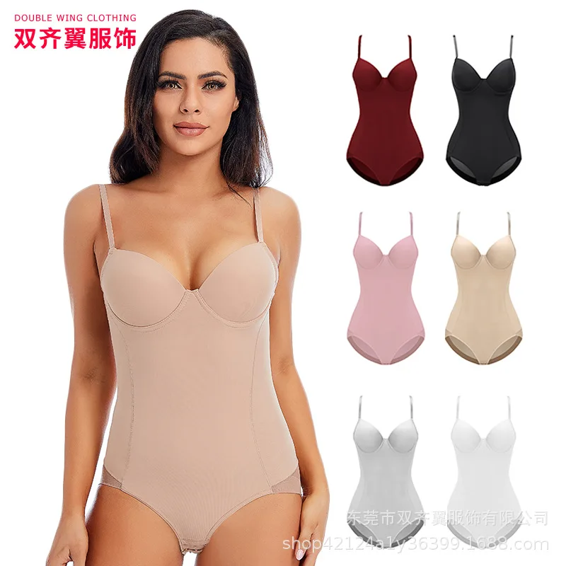 

Women's Waist Training Body Shaper One Piece Postpartum Body Shaper Corset Waist Slimming Body Underwear