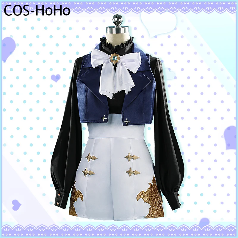 COS-HoHo Vtuber Nijisanji Machita Chima игровой костюм сладкий прекрасный косплей Хэллоуин