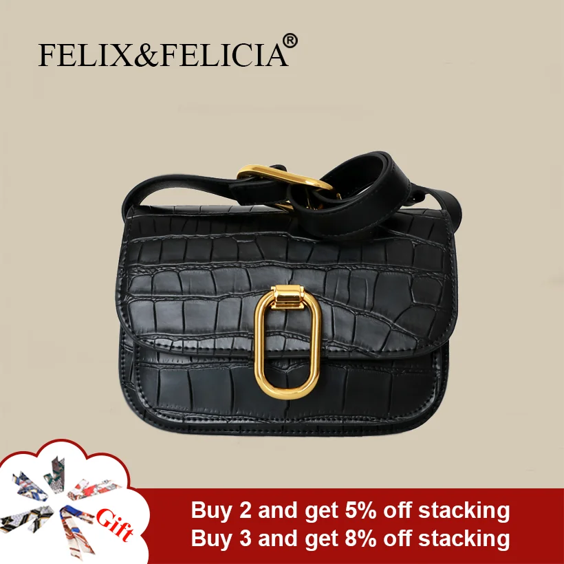 

FELIX & FELICIA Factory сумка женская сумки для женщин новые модные сумки через плечо для женщин из натуральной кожи Дамская Ретро сумка-мессенджер с ...