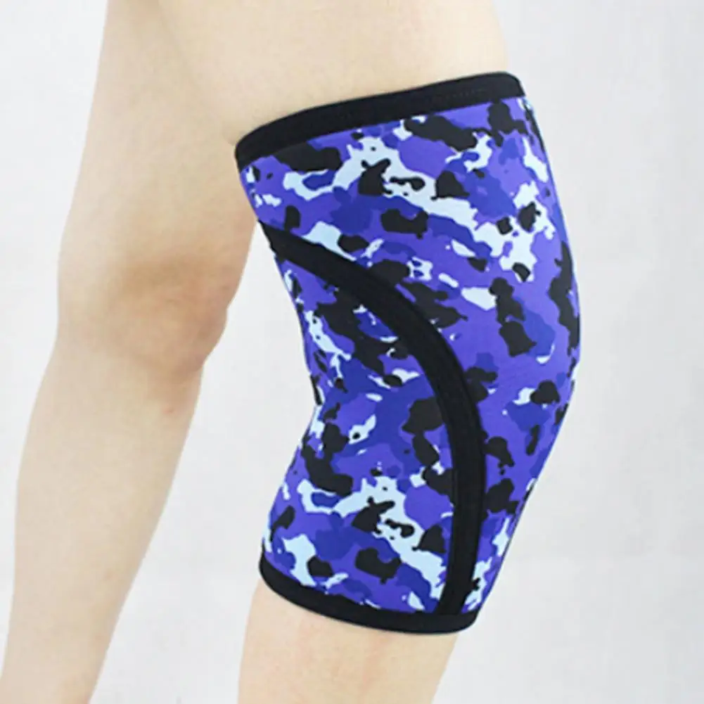 

1Pc Premium Knee Brace Comfortable Skin-touch Knee Pad 7MM Knee Compression Sleeve for Climbing Knee Protector