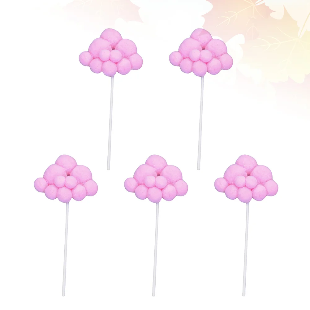 5 шт. украшение для торта на день рождения вечерние кексы воздушный шар десертный