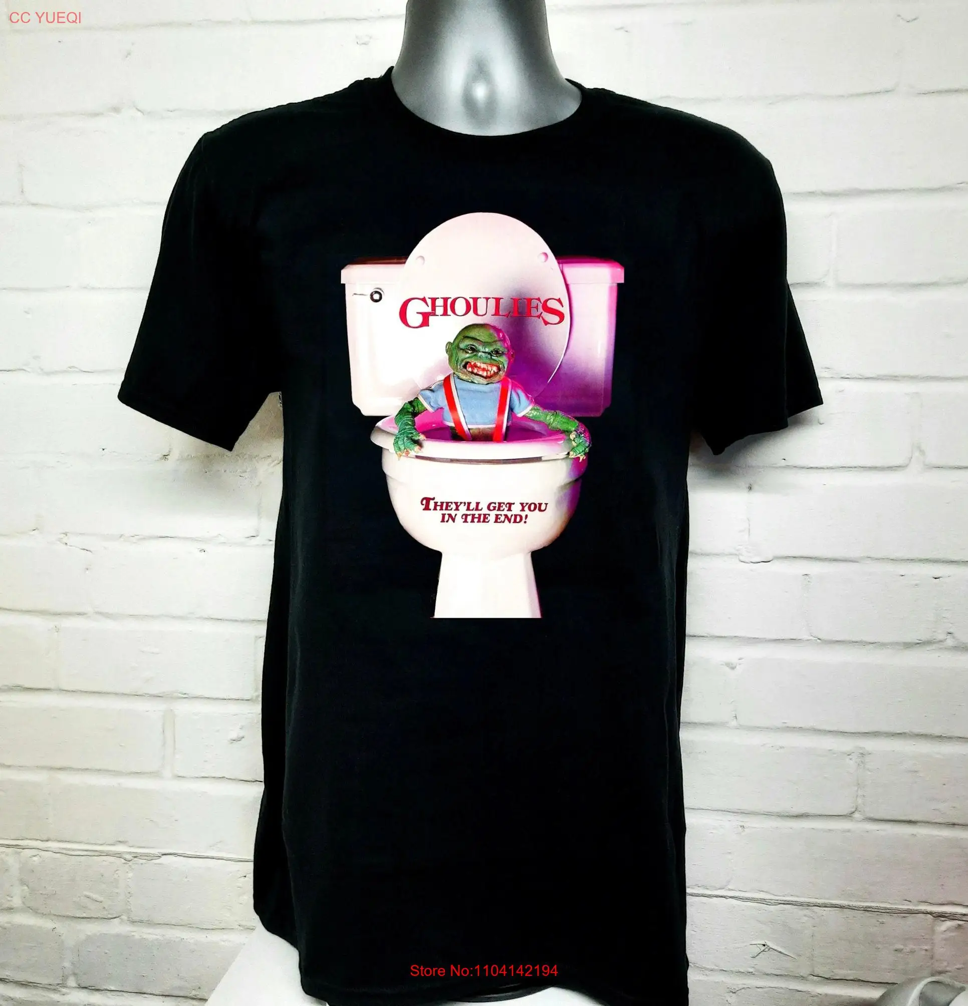 Футболка Ghoulies в стиле 80-х Культовая Классическая комедия ужасы длинные или