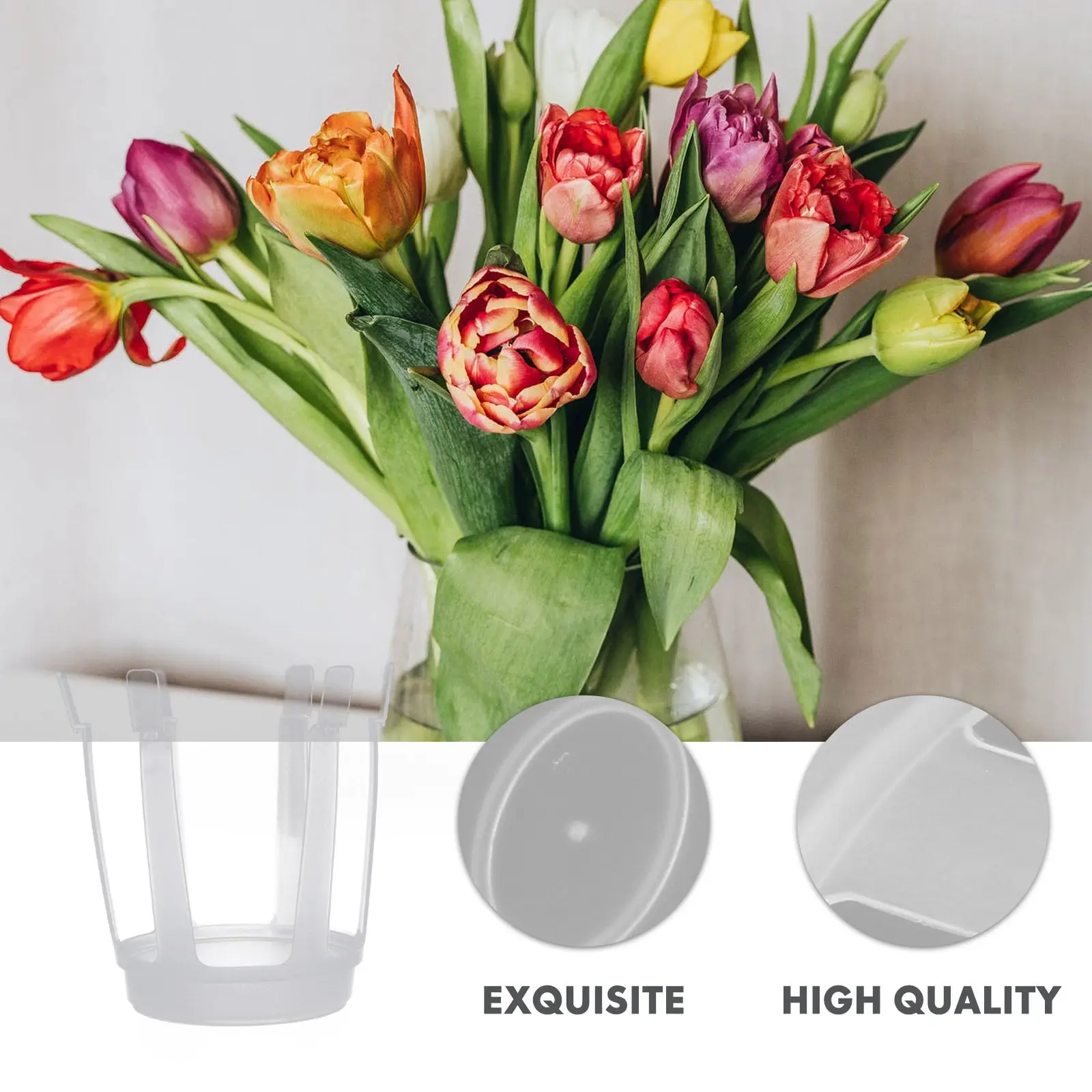 

Пластиковые подставки для букетов 20 шт