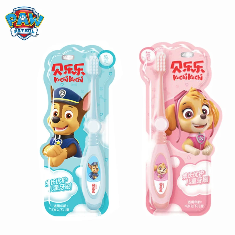 

Paw Patrol Toys Children's Toothbrush 2-3-6-12 Years Old Soft Hair Barking Team Children's Toothpaste Foam Baby Toothbrush