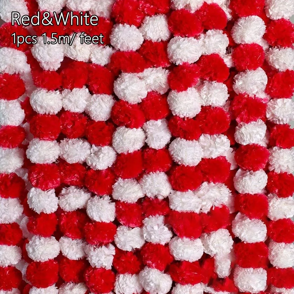 

Искусственная марголдная гирлянда Pooja Diwali Fiesta 1,5м