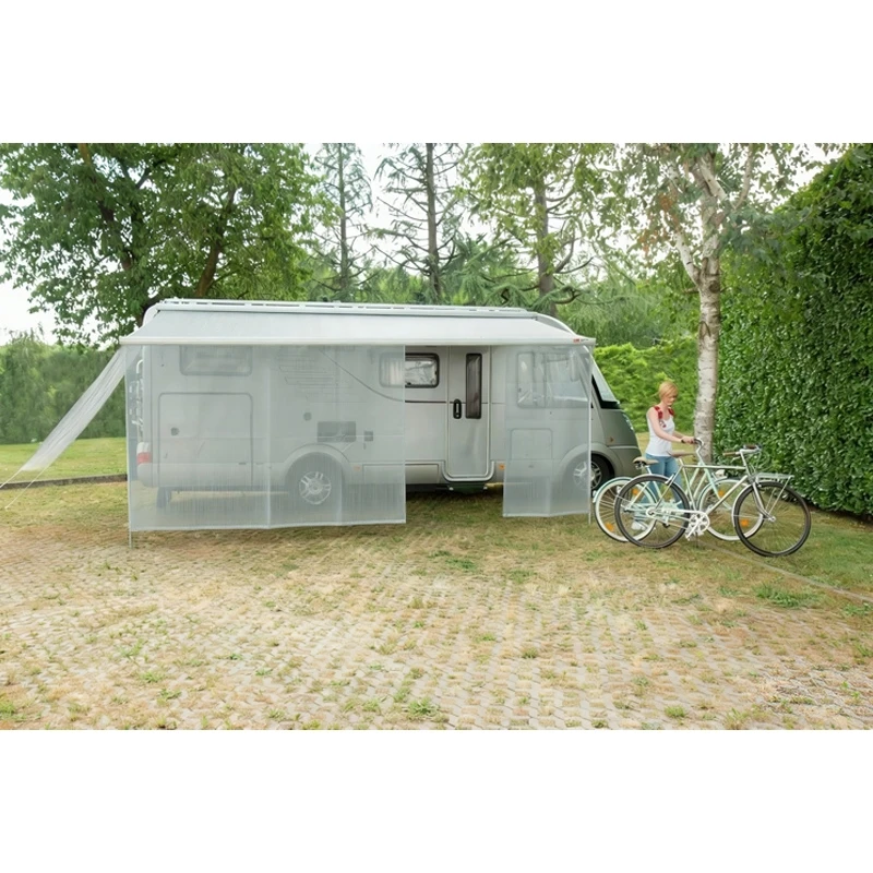 Фото Сетка-тент для автодома RV, защита от УФ-излучения, солнцезащитная сетка, сетка для кемпинга, защита от солнца и обеспечения приватности, 190x100 см, для караванов и автодомов №4