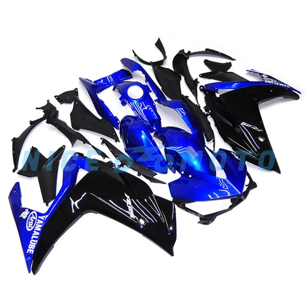 Blue Black Injection Fairing Kit For YAMAHA YZF R25 R3 2013 2014 2015 2016 2017 2018 YZFR3 13-18 Bike Accessories Body
