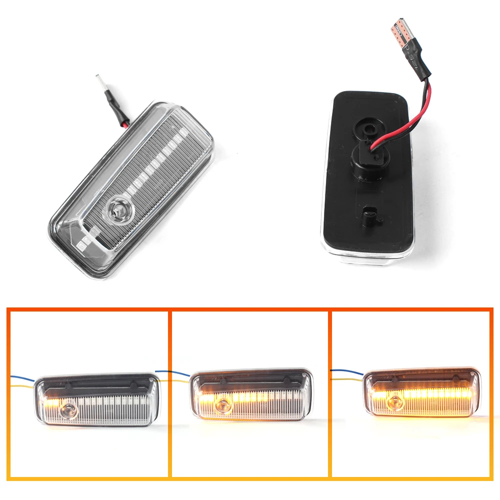 Динамический светодиодный боковой указатель поворота для Mercedes-Benz G-Class W463 W461 G500 G550