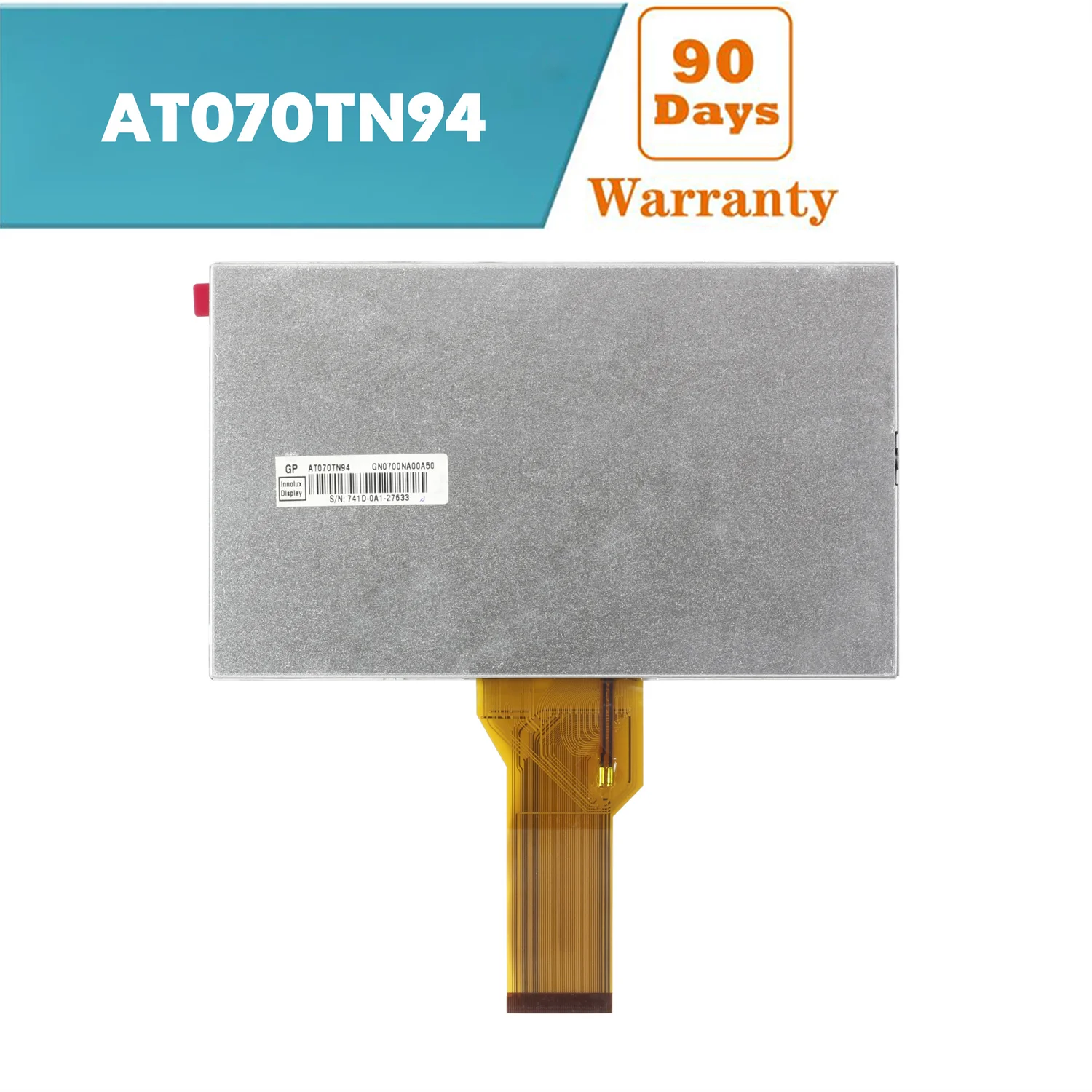 7-дюймовый ЖК-дисплей AT070TN94 20000600-32 50 контактов FPC 800 × 480 автомобильная навигация GPRS