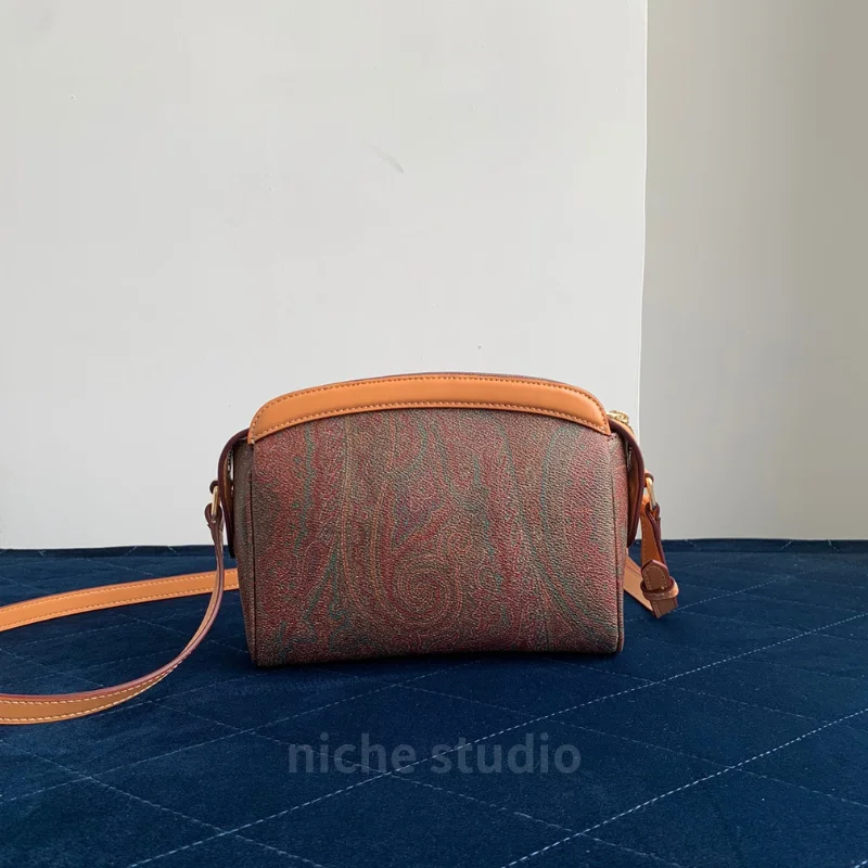 

ETRO women's bag classic paisley canvas shoulder crossbody bag