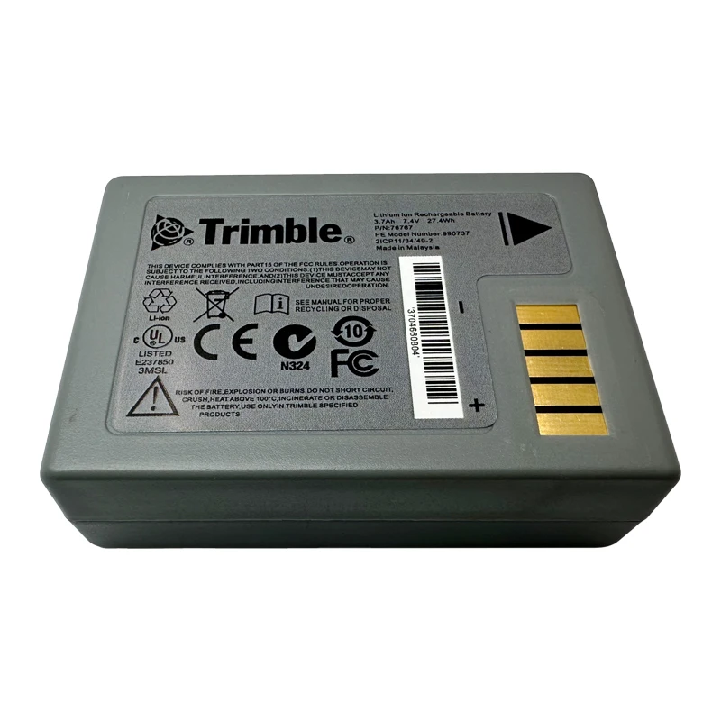 

Аккумулятор R10 990737 76767 Li-Ion 7,4 В 3700 мАч для аккумулятора приемника Trimble R10/R12/R12i GPS RTK