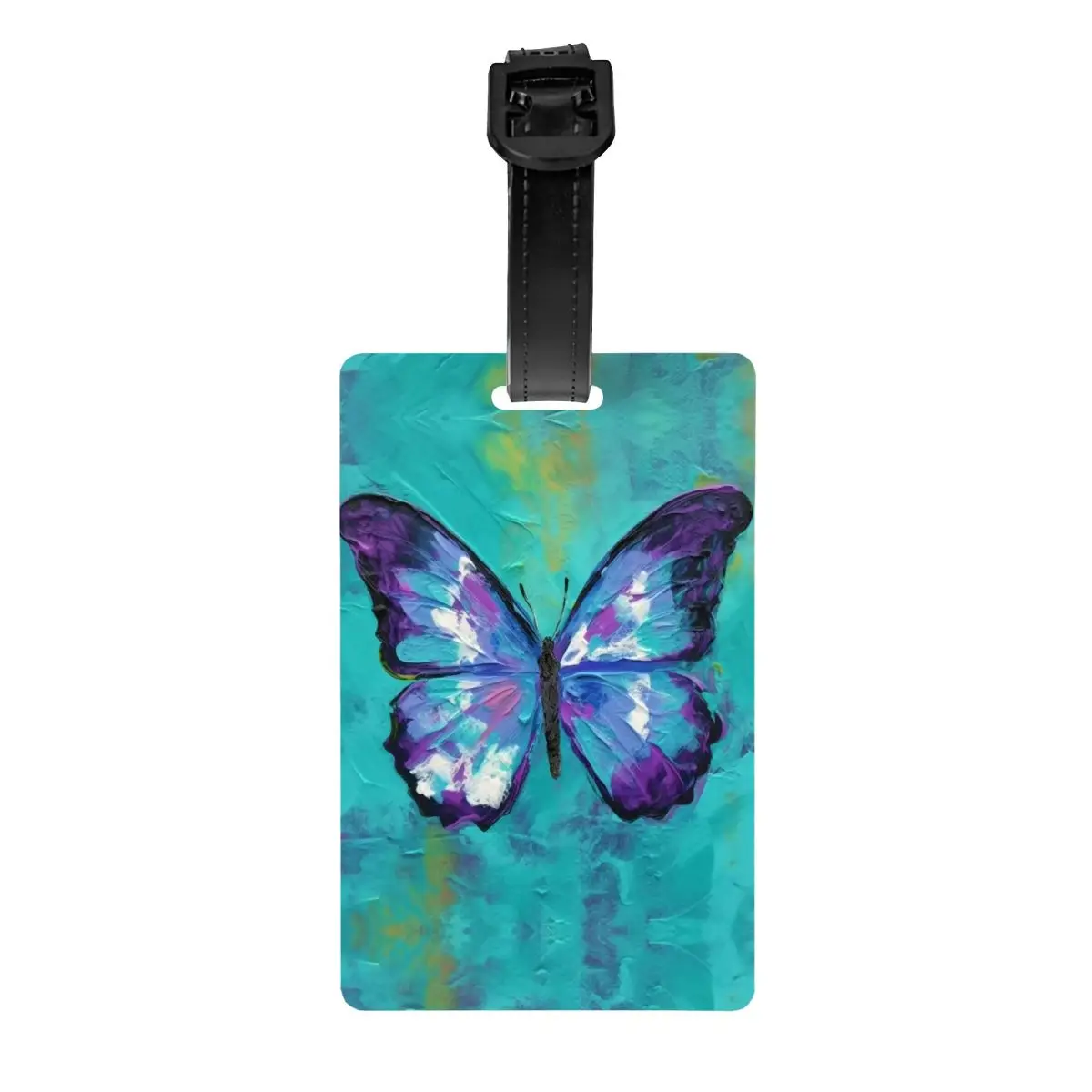 

Luggage Tags for Men Women Suitcases Baggage Privacy Bag Tags Identifiers ID Card Labels With stainless steel ring