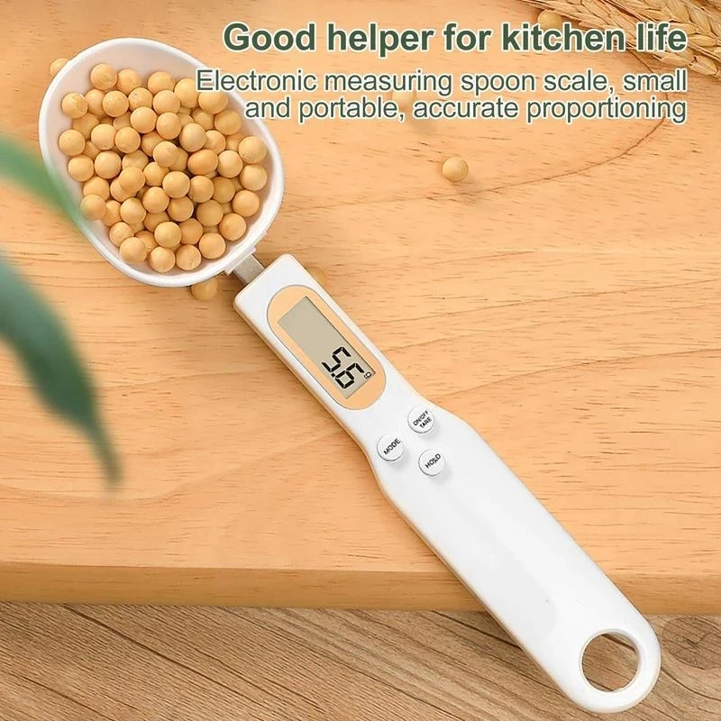 

New Digital Kitchen Scale Electronic Cooking Food Weight Measuring Spoon 500G 0.1G Coffee Powder Scale Baking Scale Measuring