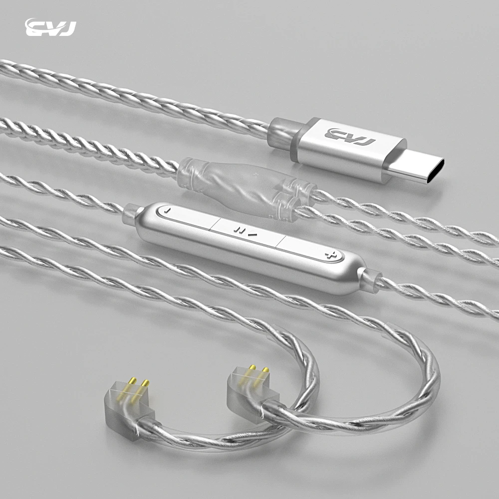 

CVJ-V5 Silver-Plated Typec Headphone Upgrade Cable