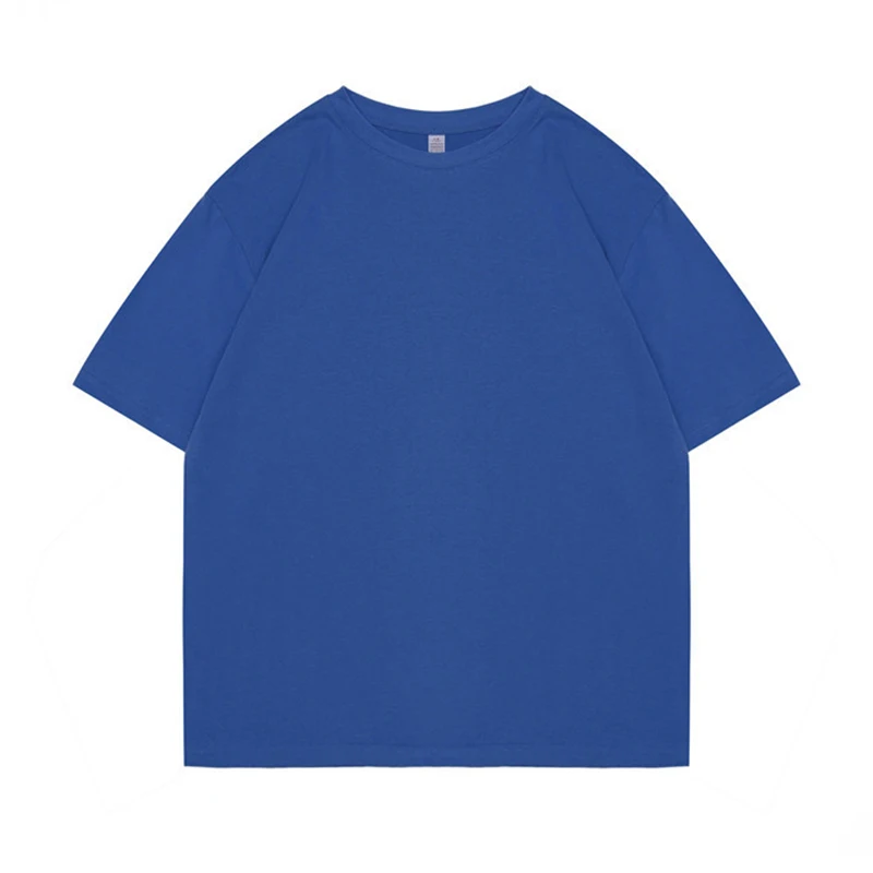 Хлопковая футболка с коротким рукавом, мужские летние однотонные Топы с коротким рукавом, футболки с круглым вырезом, дышащая мужская одежда MA349