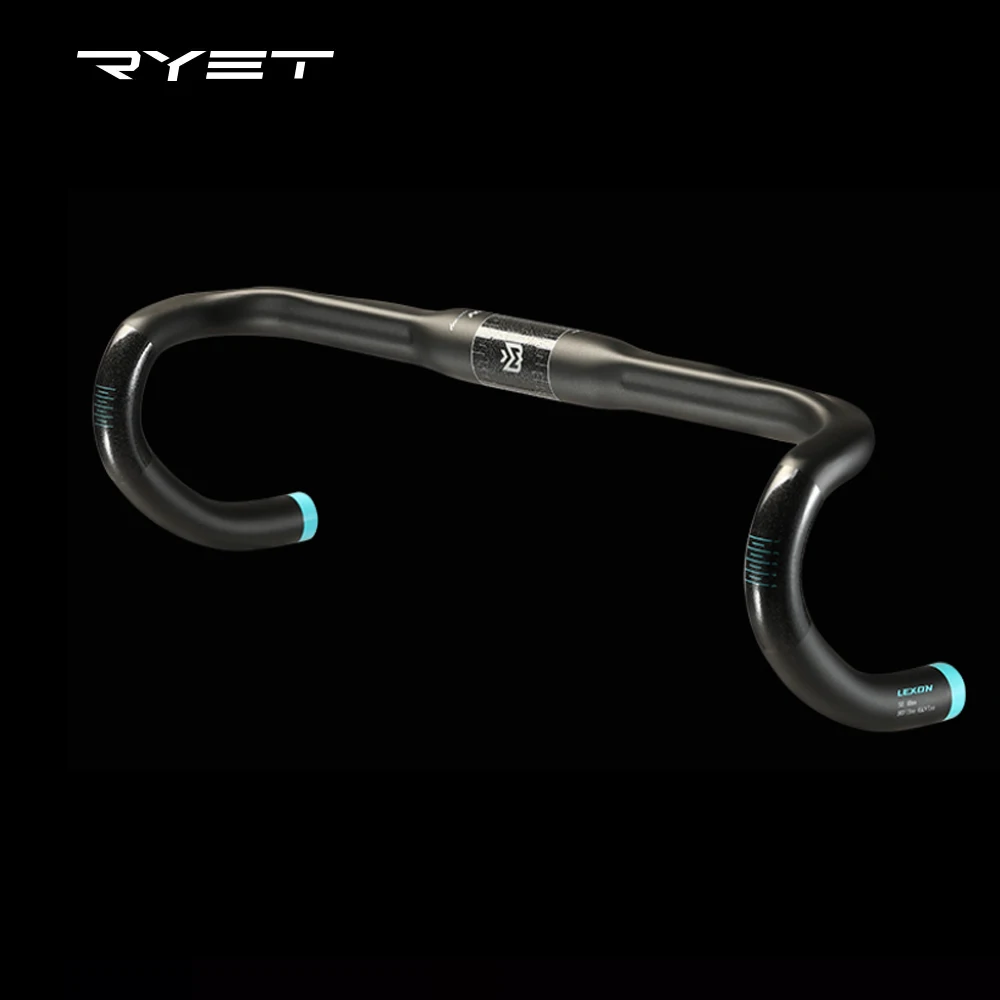 

RYET Carbon Fiber Road Bicycle Integrated Handlebar 31.8MM 420/440/460 Matt UD Handlebar With Computer Mount Bike Accessories