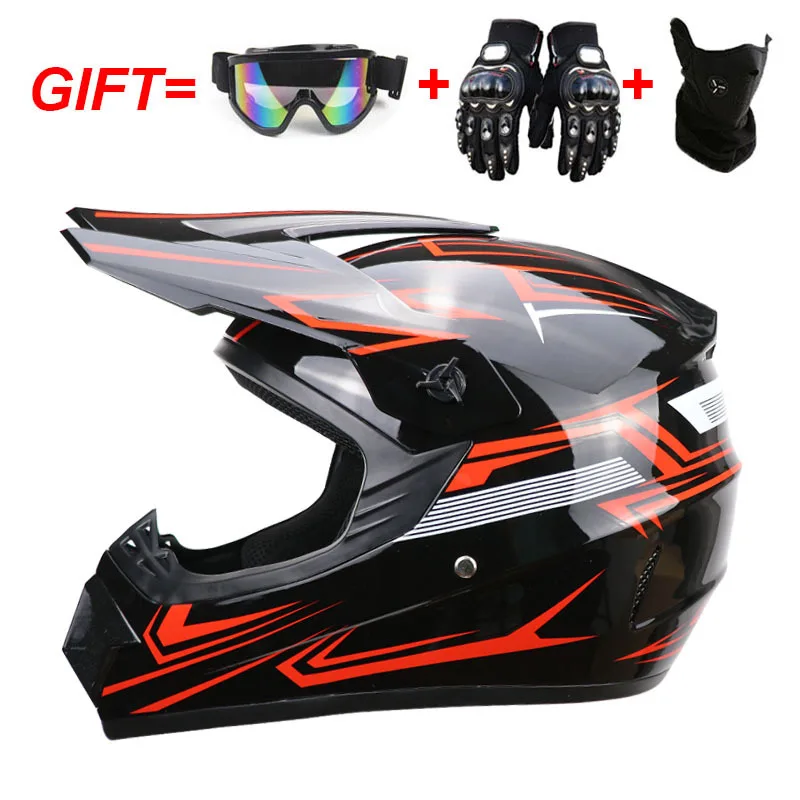 

Safety Motocross Helmet Casco Motocross Bicycle Downhill Capacete ATV Cross Helmet Child Motorcycle Helmet Dot Abs Unisex Gift
