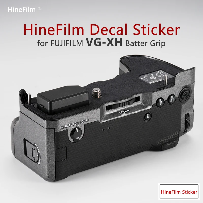 Фото Hinefilm Skin для камеры Fujifilm VG-XH, крышка для аккумулятора, наклейка на кожу для камеры Fujifilm X-H2 X-H2S, наклейка на аккумуляторную ручку №1