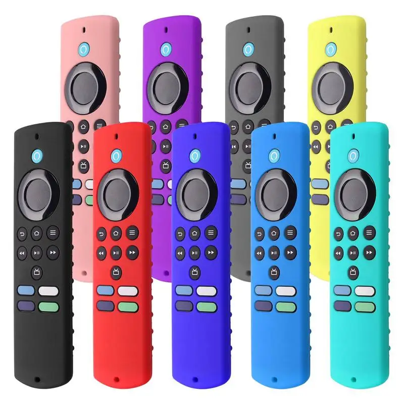 Силиконовая подставка для Amazon Fire-TV Stick Lite, ударопрочная противоскользящая Замена для пульта дистанционного управления Fire-TV Stick Lite 2021