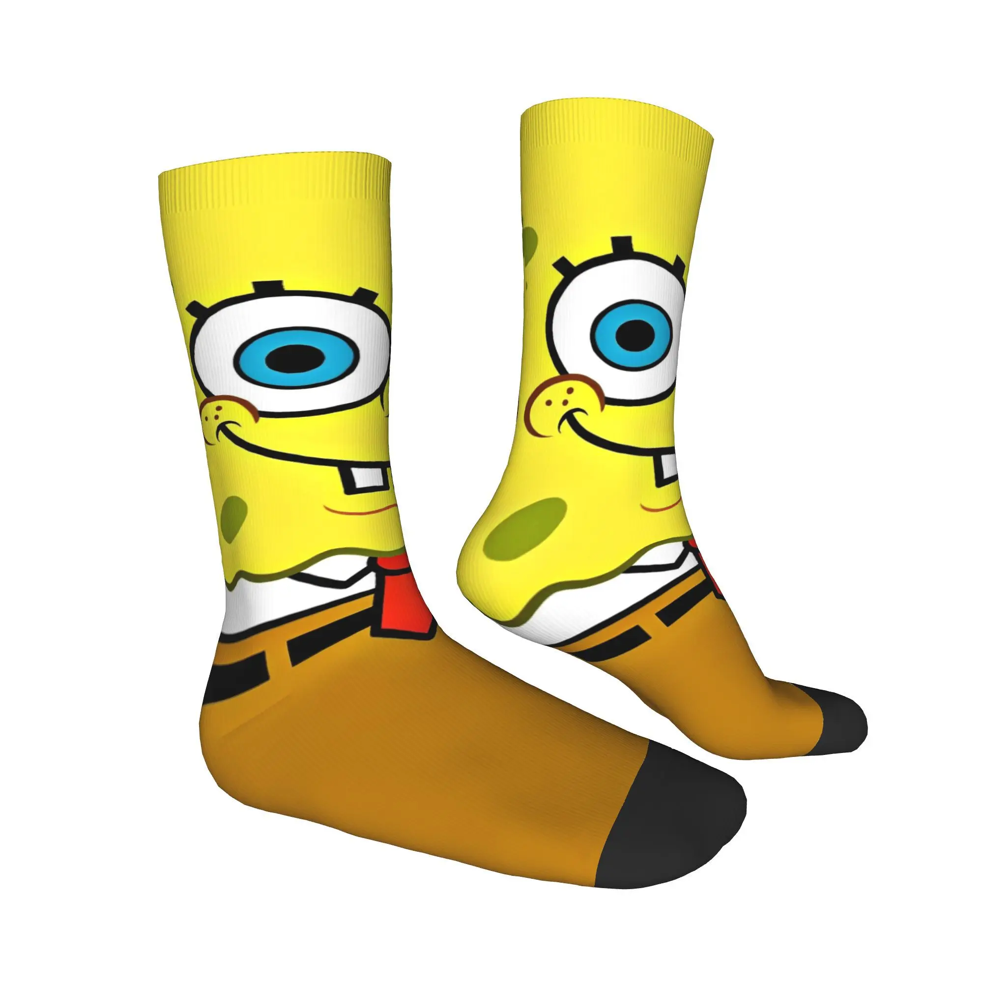 Губка Боб аниме носки с героями мультфильмов товары для мужчин и женщин принтом
