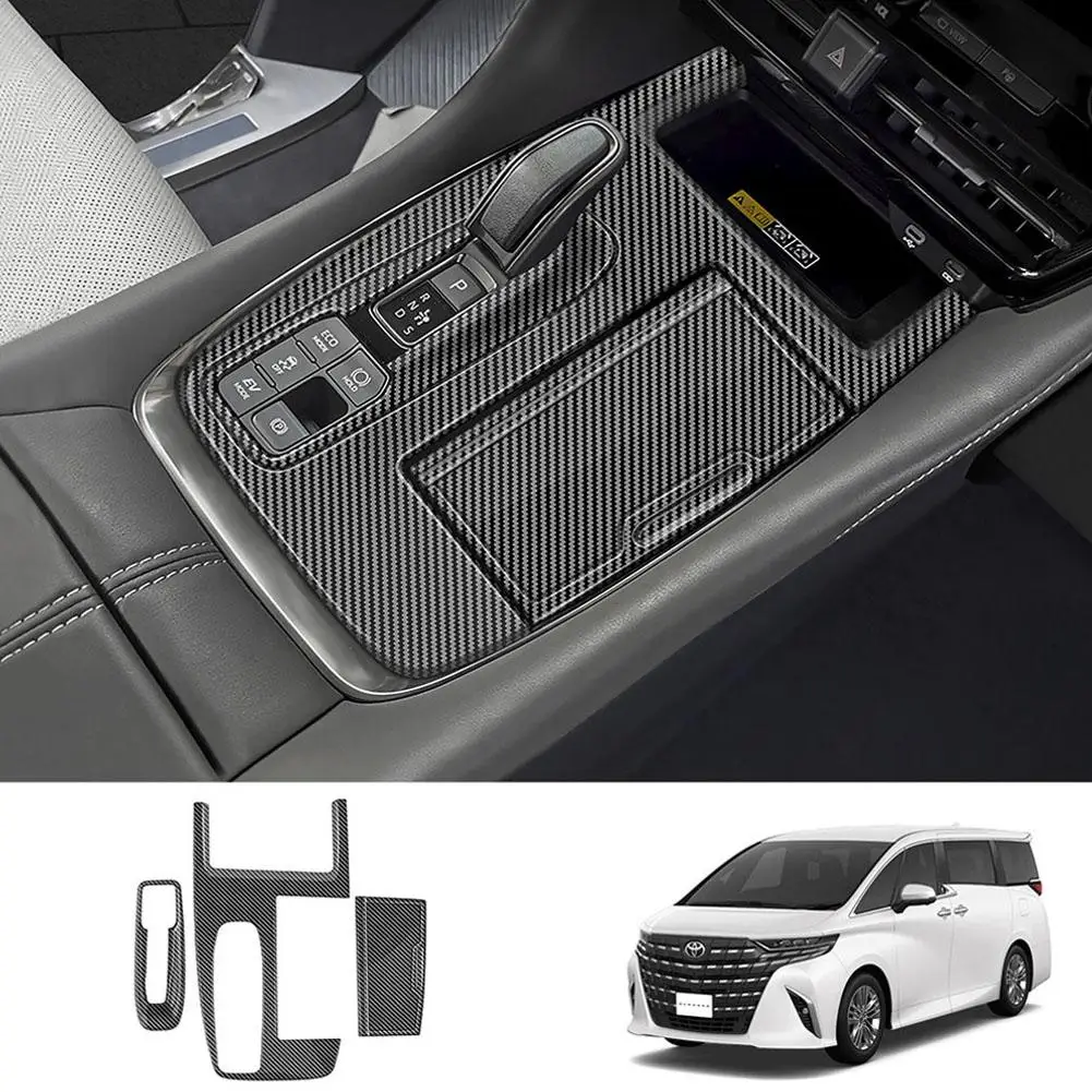 

for Toyota Alphard Vellfire 40 Series 2023 2024+ Special Sticker For Left-hand Drive With Gear Panel Decoration Interior P G7D0