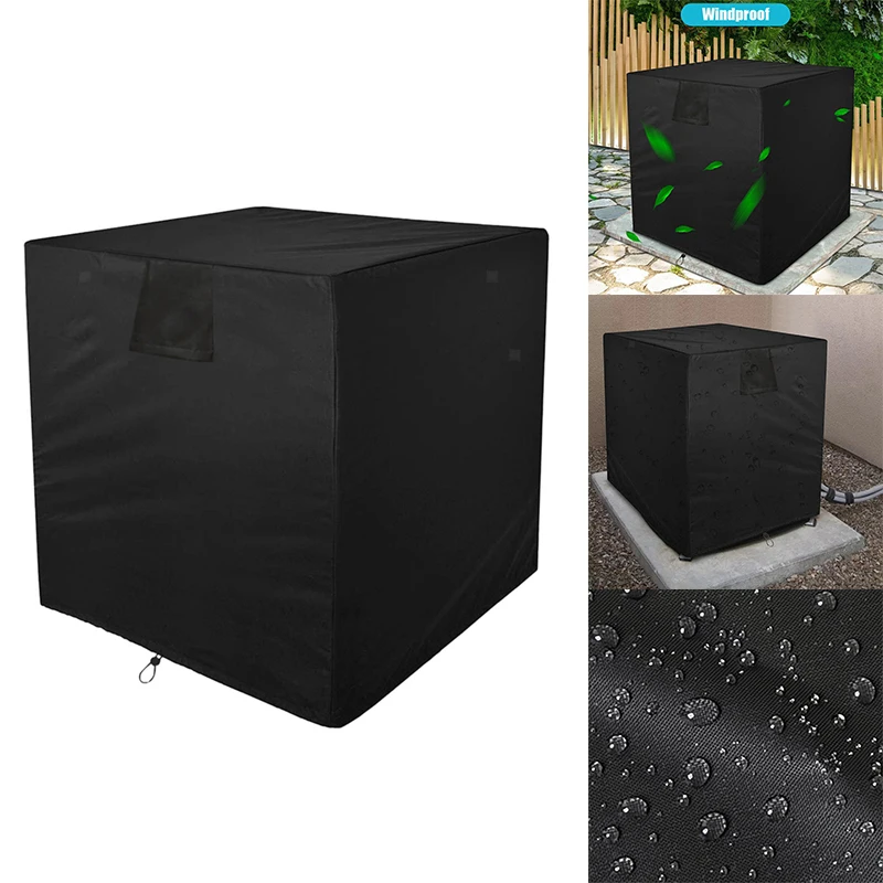 

Чехол для садовой мебели, чехол для окна кондиционера, 600D, из сверхпрочной ткани Оксфорд, водонепроницаемый чехол для мебели, для улицы