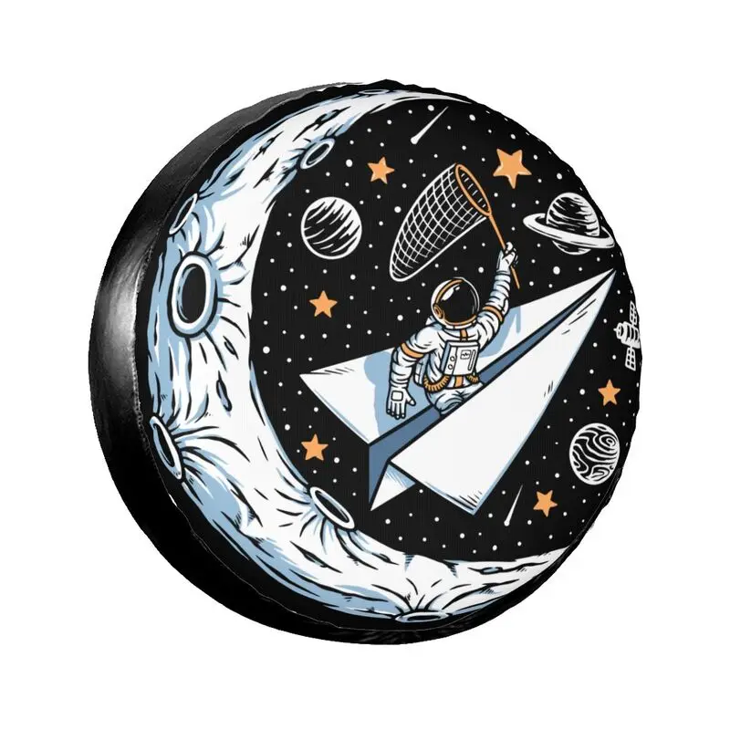 

Astronaut Car Tire Cover Custom Outdoor Touring Car Tire Protection Bag Universal Size037 Tire Cover