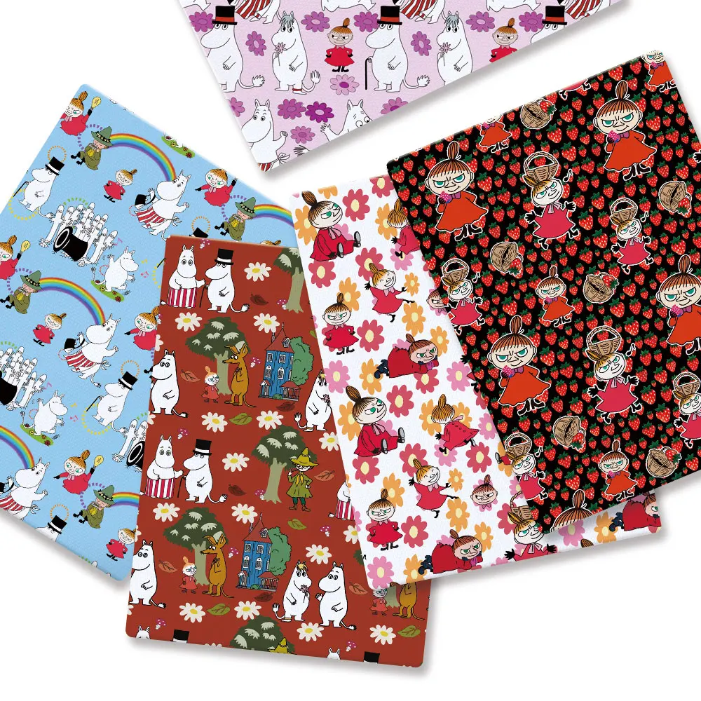 Ткань детская с мультяшным принтом 140*50 см