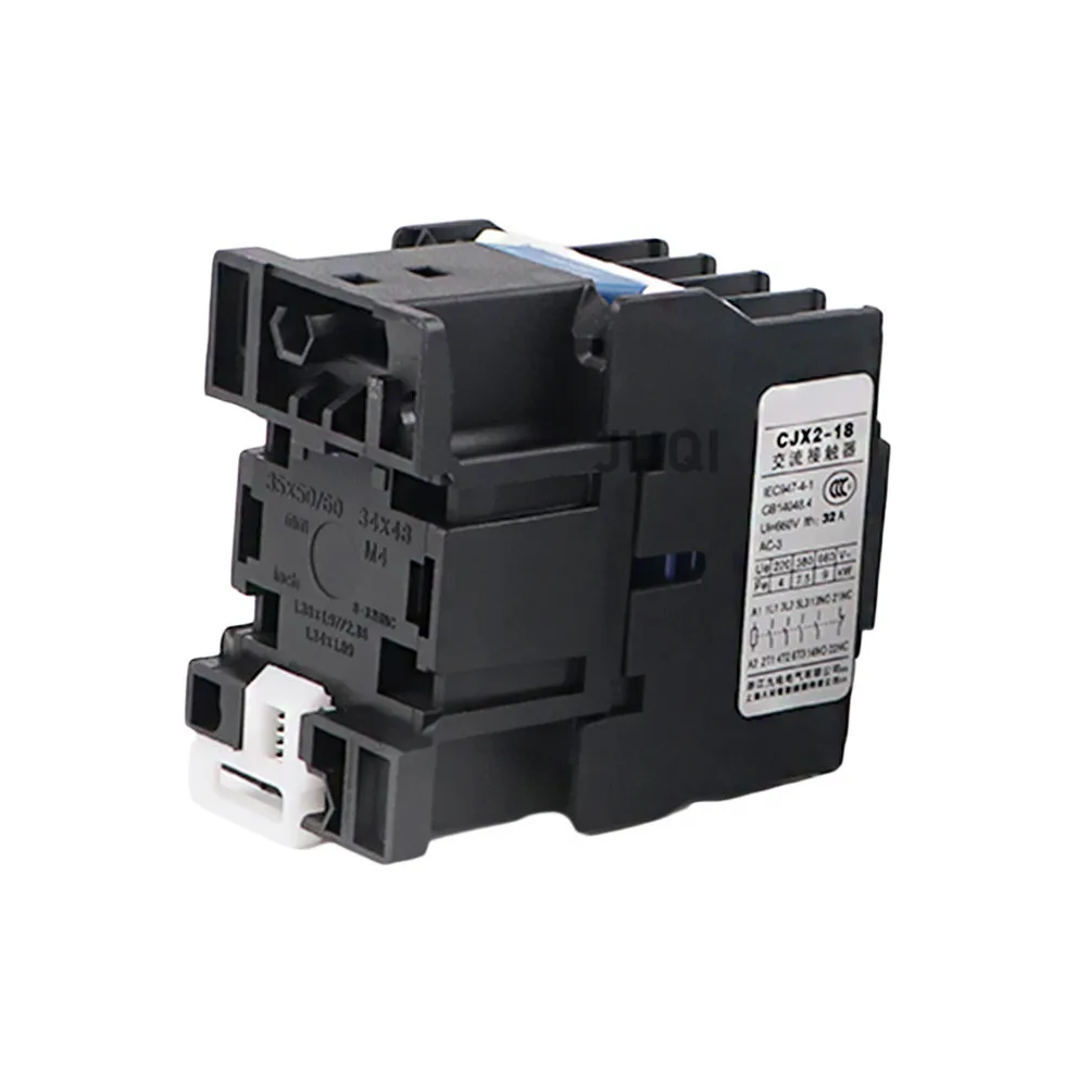 CJX2-1801 LC1 контактор переменного тока 18A 3-фазный 3-полюсный NC катушечный напряжение